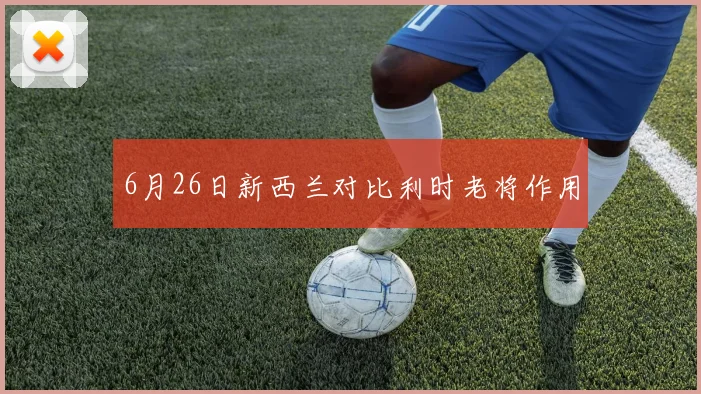 6月26日新西兰对比利时老将作用